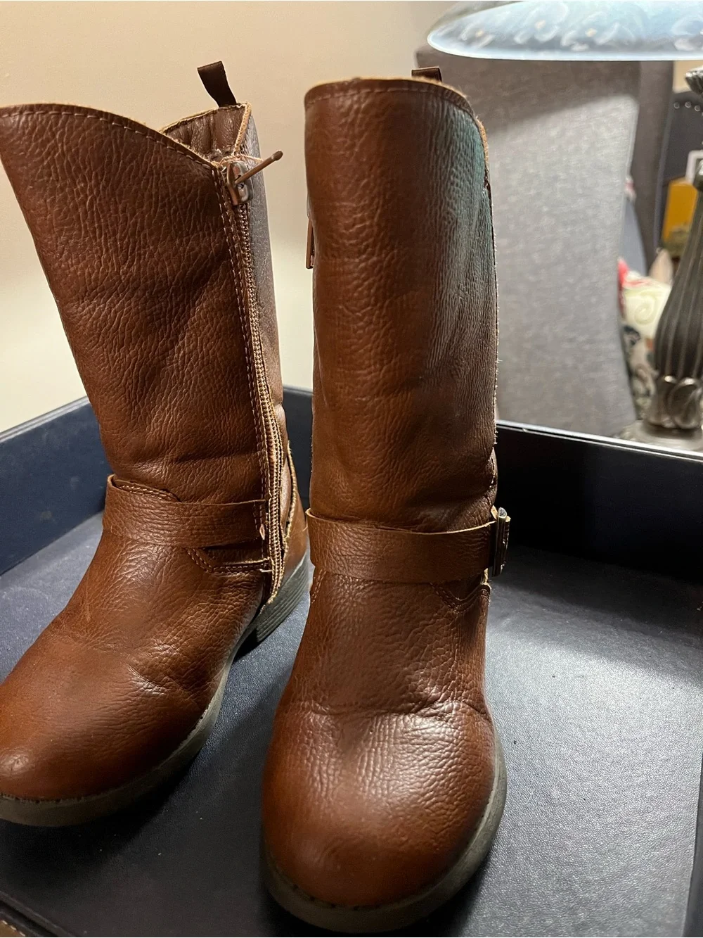 OshKosh B'gosh Brown Leather Kids Boot